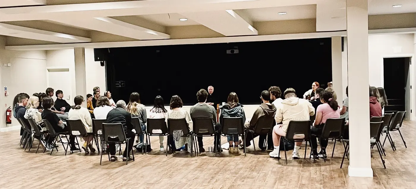 A prayer and formation group gathered together